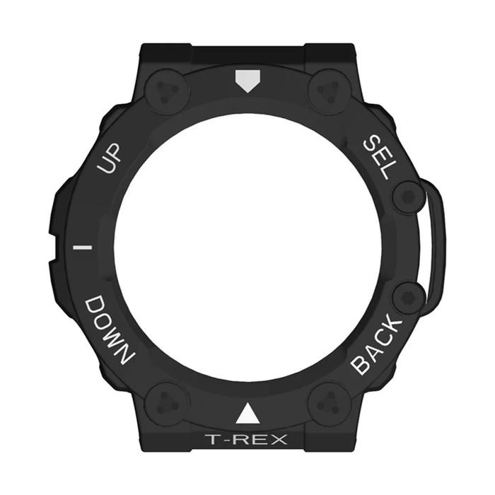 For Huami Amazfit T-Rex 2 Hard PC Smart Watch Case Scratch-resistant Dual Color Protective Cover - Black / White - 2