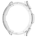For Samsung Galaxy Watch 5 44mm Smart Watch PC Case Half Cover Frame Protector with Scale - Transparent - 1