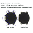For Samsung Galaxy Watch 5 44mm Smart Watch PC Case Half Cover Frame Protector with Scale - Transparent - 2