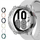 For Samsung Galaxy Watch 5 44mm Smart Watch PC Case Half Cover Frame Protector with Scale - Transparent - 5