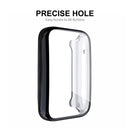 ENKAY HAT PRINCE For Xiaomi Mi Band 7 Pro Full Protection Soft TPU Watch Case Drop-Proof Electroplating Protective Cover with TPU Screen Film - Black - 4