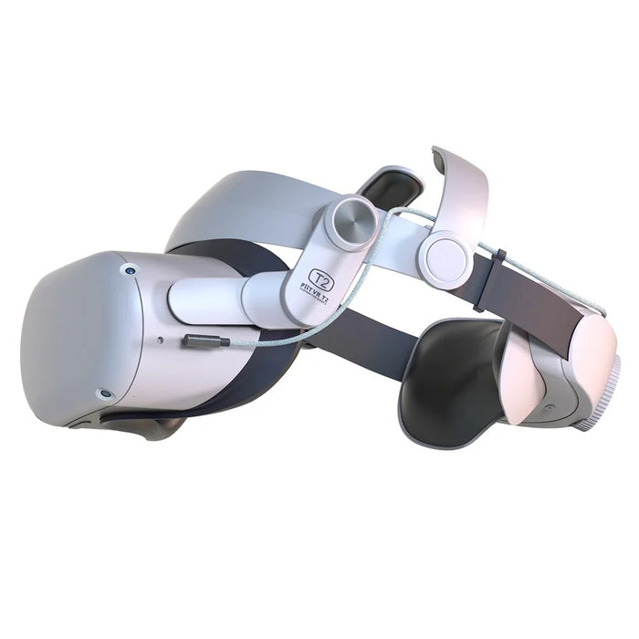 FIIT VR T2 Power For Oculus Quest 2 VR Head Strap Adjustable Headband 5000mAh Power Bank - 1