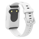 For Huawei Band 7 Silicone Watch Case Anti-scratch Watch Frame Protective Cover - White - 3