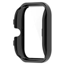 For Huami Amazfit GTS 4 Mini Hard PC Anti-dust Watch Case Cover with HD Anti-wear Tempered Glass Film - Black - 5