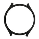 Rubberized Hard PC Case for Samsung Galaxy Watch 5 44mm Anti-Scratch Smart Watch Protective Case with Tempered Glass Screen Protector - Black - 2