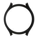 Rubberized Hard PC Case for Samsung Galaxy Watch 5 44mm Anti-Scratch Smart Watch Protective Case with Tempered Glass Screen Protector - Black - 3