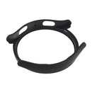 Rubberized Hard PC Case for Samsung Galaxy Watch 5 44mm Anti-Scratch Smart Watch Protective Case with Tempered Glass Screen Protector - Black - 5