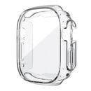 For Apple Watch Ultra 3 / Ultra 2 / Ultra 49mm Transparent TPU Watch Case Anti-drop Full Coverage Protective Cover - 1