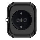 For Huami Amazfit GTS 4 Mini Hard PC Case with Tempered Glass Screen Protector Scratch Resistant Overall Protective Cover - Black - 7