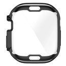 For Apple Watch Ultra 3 / Ultra 2 / Ultra 49mm Electroplating Soft TPU Cover All-inclusive Protective Watch Case  - Black - 7
