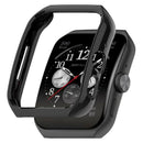 For Oppo Watch 3 Pro PC Watch Case Shockproof Protective Cover with Screen Protector - Black - 3