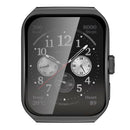 For Oppo Watch 3 Pro PC Watch Case Shockproof Protective Cover with Screen Protector - Black - 7