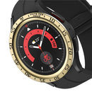 For Samsung Galaxy Watch 5 Pro 45mm Metal Watch Case Cover Quick Release Sports Watch Case Protector with Dial Plate - Gold - 3
