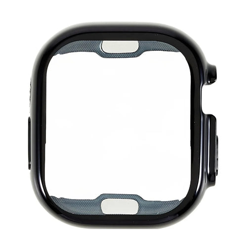 For Apple Watch Ultra 3 / Ultra 2 / Ultra 49mm Soft TPU Case HD High Sensitivity All Round Full Protection Anti-Fall Bumper Protective Cover - Black - 1