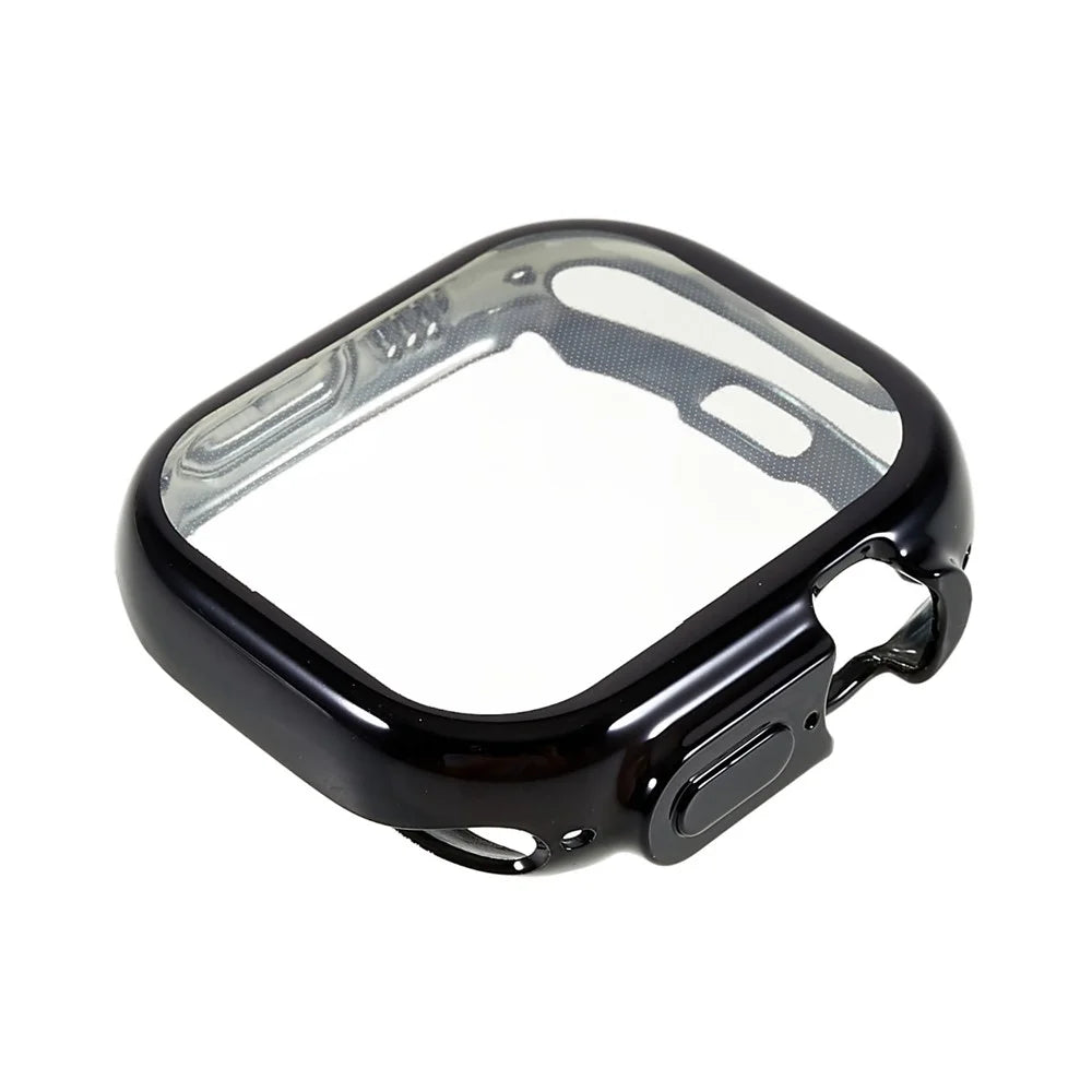 For Apple Watch Ultra 3 / Ultra 2 / Ultra 49mm Soft TPU Case HD High Sensitivity All Round Full Protection Anti-Fall Bumper Protective Cover - Black - 3