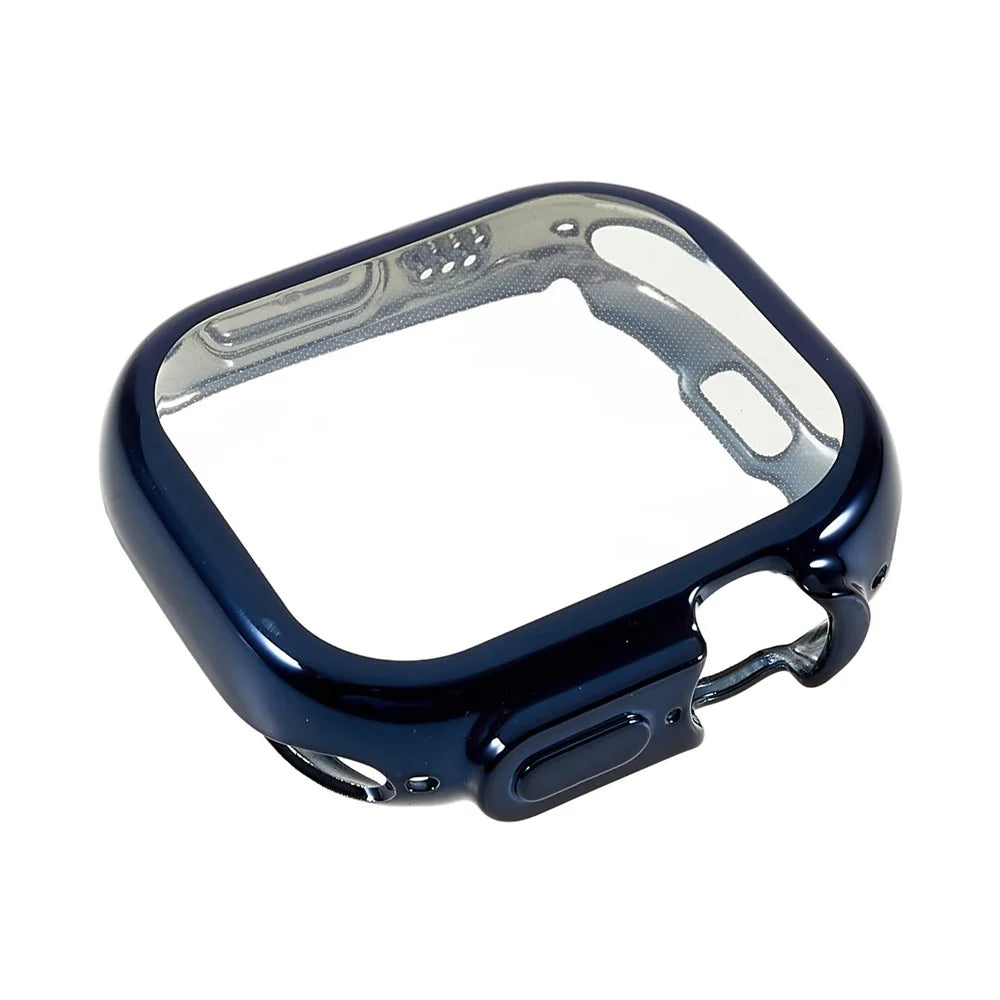 Protective TPU Case for Apple Watch Ultra 3 / Ultra 2 / Ultra 49mm Watermark-Free Smart Watch Case with Screen Protector - Blue - 3