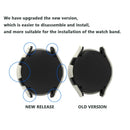 For Samsung Galaxy Watch 5 44mm Anti-Scratch PC Case Quick Release Sports Watch Case Protector with Dial Plate - Transparent - 4