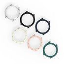 For Samsung Galaxy Watch 5 44mm Anti-Scratch PC Case Quick Release Sports Watch Case Protector with Dial Plate - Transparent - 7