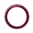 Watch Bezel for Samsung Galaxy Watch 5 Pro 45mm Metal Protective Frame Ring Cover Watch Replacement Accessories (Type E) - Wine Red Ring Black Letters - 1