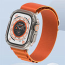 For Apple Watch Ultra 3 / Ultra 2 / Ultra 49mm Hard PC Frame Cover Electroplating Hollowed-out Anti-Scratch Protective Case - Transparent - 2