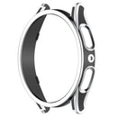 For Samsung Galaxy Watch 5 44mm /  Watch4 44mm Smart Watch Case Anti-drop PC Cover with Tempered Glass Screen Protector - Black / Silver - 7