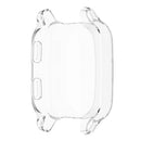 For Garmin Venu Sq  /  Venu Sq Music  /  Venu Sq 2  /  Venu Sq 2 Music Soft Transparent TPU Watch Case Electroplate Edges Overall Protective Cover - 2