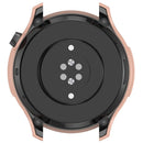 For Huami Amazfit GTR 4 46mm Full Coverage Hard PC Case with Tempered Glass Screen Protector Touch Sensitive HD Bumper Protective Cover - Sakura Pink - 5