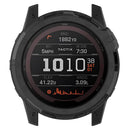 For Garmin Enduro 2 / Tactix 7 Anti-Fall TPU Case Cover Quick Release Sports Watch Hollow Case with Dial Plate - Black - 6