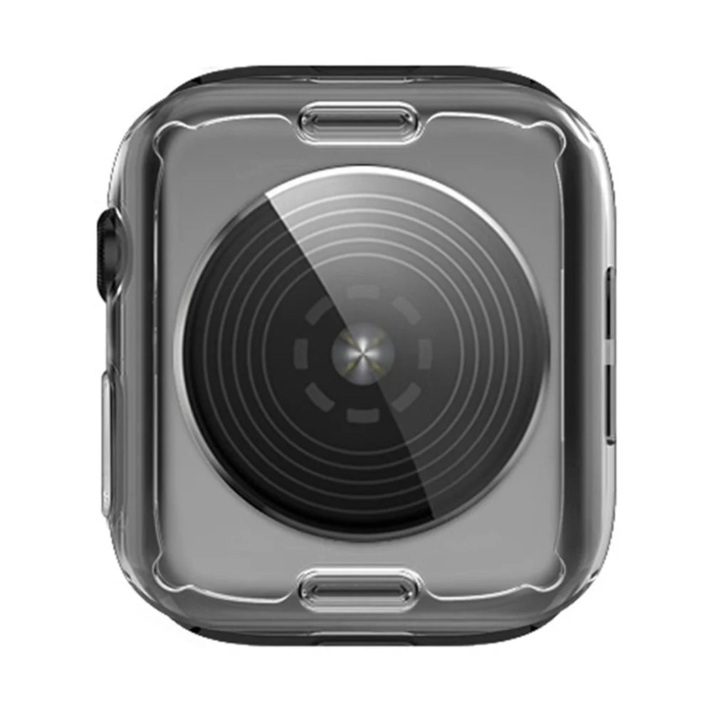 IMAK UX-3 Series for Apple Watch Series SE3 / SE2 / SE1 /  6 / 5 / 4 44mm Overall Protective Case Soft Transparent TPU Cover - 6