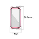 For Fitbit Inspire 3 Electroplating TPU Case with Screen Protector Scratch Resistant Smart Watch Case - Pink - 6