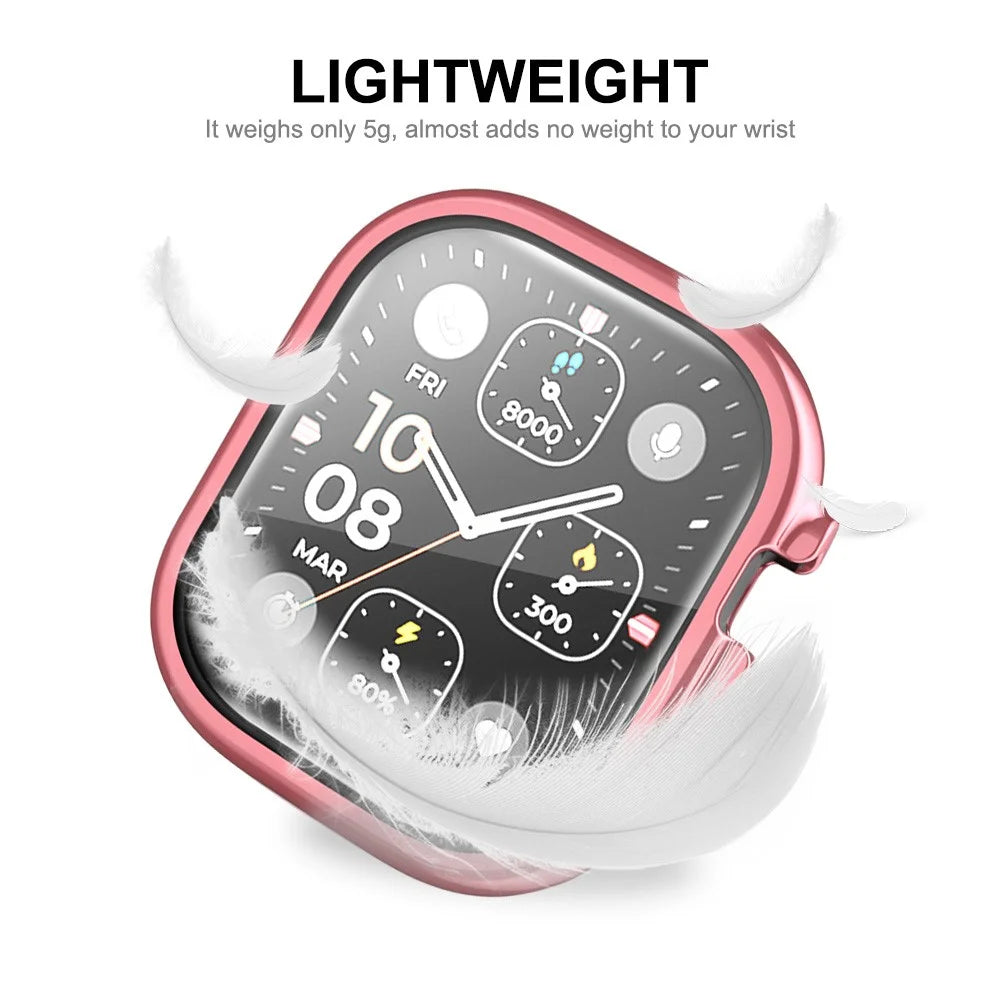 ENKAY HAT PRINCE For Apple Watch Ultra 3 / Ultra 2 / Ultra 49mm Electroplating TPU Watch Cover Full Protection Drop-Resistant Screen Protector Case - Pink - 5