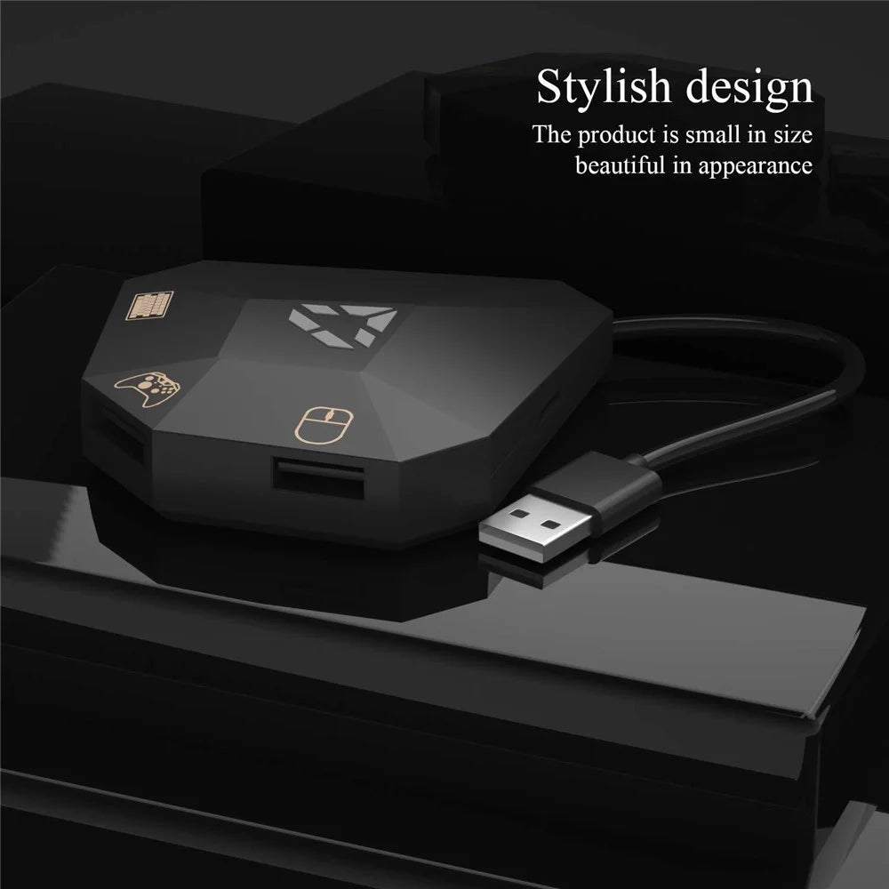 Keyboard and Mouse Adapter for Nintendo Switch, Wired USB Connection Keyboard Mouse Converter for PS3 / PS4 / Xbox One / Xbox 360 Accessories - 2