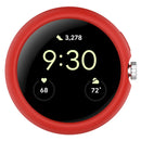 For Google Pixel Watch 2 / Pixel Watch Half Cover Hard PC Watch Case Anti-scratch Hollow Protective Cover Frame - Red - 5