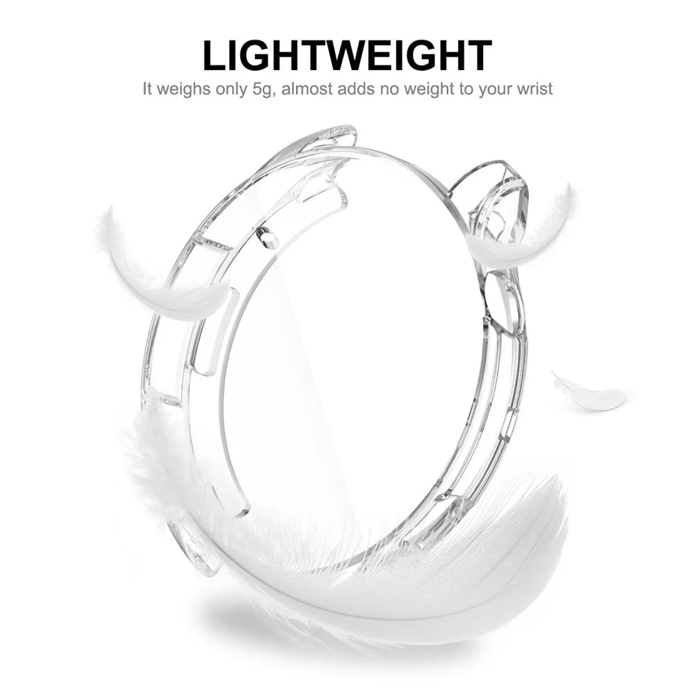 ENKAY HAT PRINCE for Huami Amazfit GTR 4 46mm Transparent Watch Case Full Coverage Screen Protection TPU Cover - 5