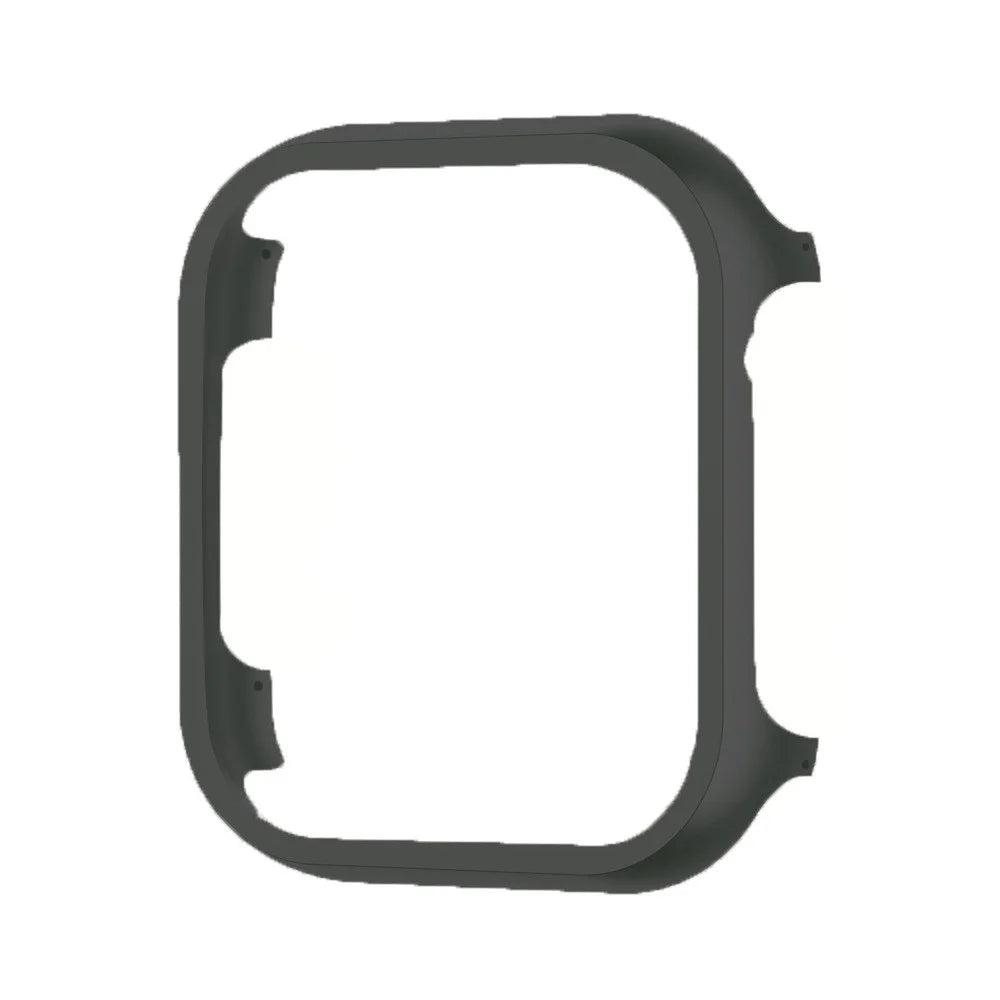 For Apple Watch Ultra 3 / Ultra 2 / Ultra 49mm Aluminum Alloy Watch Case Metal Frame Protective Cover - Black - 2