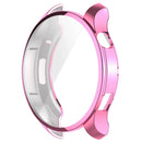 For Huami Amazfit GTR 4 46mm All-inclusive Watch Protective Cover Soft TPU Scratch Resistant Electroplating Case - Pink - 2