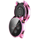 For Huami Amazfit GTR 4 46mm All-inclusive Watch Protective Cover Soft TPU Scratch Resistant Electroplating Case - Pink - 7