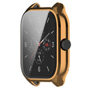 Electroplating Watch Case For Huami Amazfit GTS 4, Soft TPU Anti-Scratch All-inclusive Shell Cover - Gold - 4