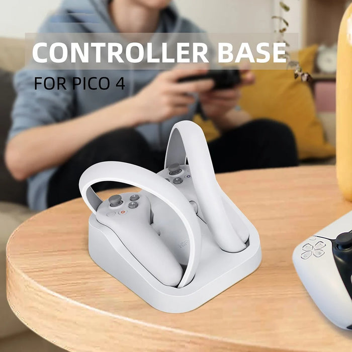 HIFYLUX PC-BF24 For Pico 4 VR Handle Grip Stand Base VR Controller Desktop Storage Base - 6