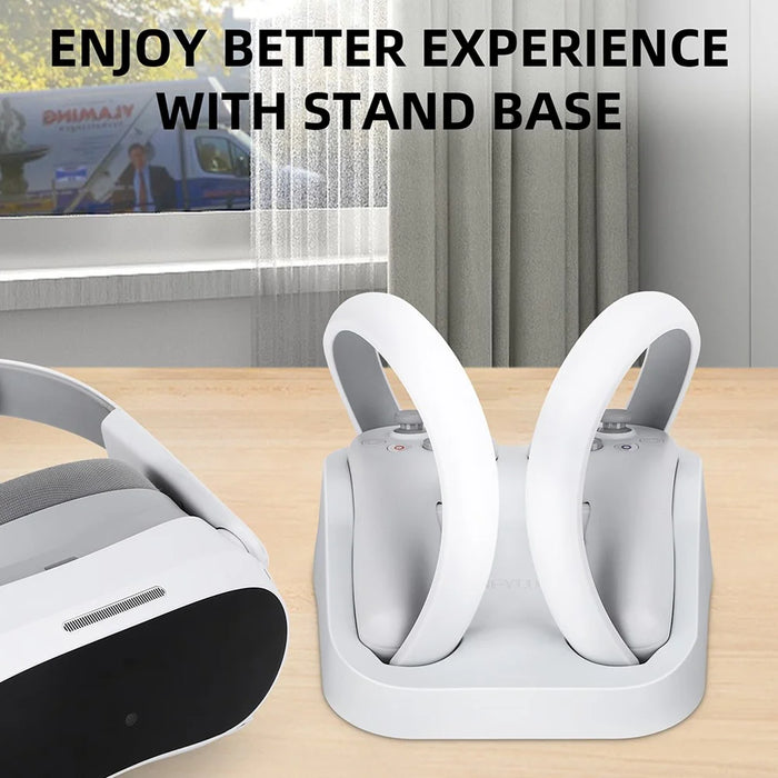 HIFYLUX PC-BF24 For Pico 4 VR Handle Grip Stand Base VR Controller Desktop Storage Base - 7