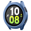 ENKAY HAT PRINCE For Samsung Galaxy Watch 4 / 5 44mm Anti-Moisture Waterproof Cover with Tempered Glass Screen Protector Hard PC All-Around Protective Case - Blue - 1