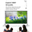 100-Inch Outdoor Photo Video Studio Adjustable Milk Silk White Background Backdrop Support System Tripod Stand 220x125CM - 6