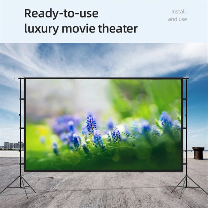 120-Inch Photography Portrait Backdrop Background Screen Tripod Stand Bracket Supporting System 265x150CM - 3