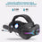 JY-HC2 For Oculus Quest 2 VR Glasses Headband Adjustable Head Strap with 8000mAh Battery - Black - 2