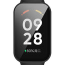 Watch Case for Xiaomi Redmi Band 2, Hard PC Full Protection Cover with Tempered Glass Screen Protector - Black - 4