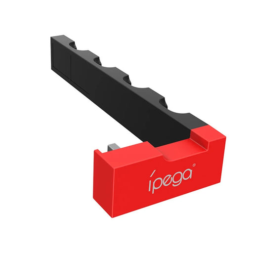 IPEGA For Nintendo Switch JoyCon 4 Slots Charging Dock Station Game Controller Charger with Indicator - Black / Red - 2