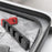 IPEGA For Nintendo Switch JoyCon 4 Slots Charging Dock Station Game Controller Charger with Indicator - Black / Red - 7