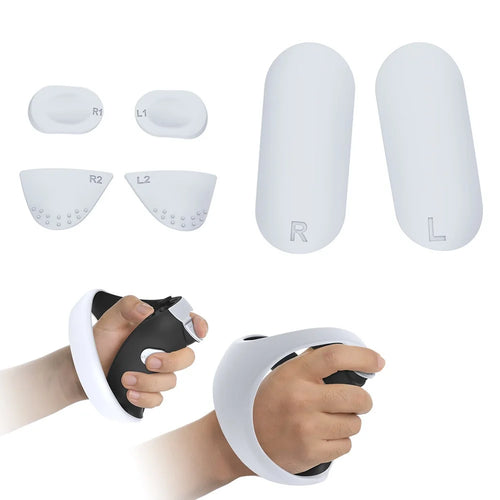 DOBE TP5-2512 Silicone Protective Pad Cover Set for PS VR2 Handle Sleeves Controller Skin Grip - 1