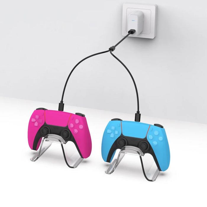 DOBE TP5-2519 2 In 1 Type C Charging Cable for PS VR2 Controller Gaming Charger Line - 3