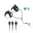 DOBE TP5-2519 2 In 1 Type C Charging Cable for PS VR2 Controller Gaming Charger Line - 5